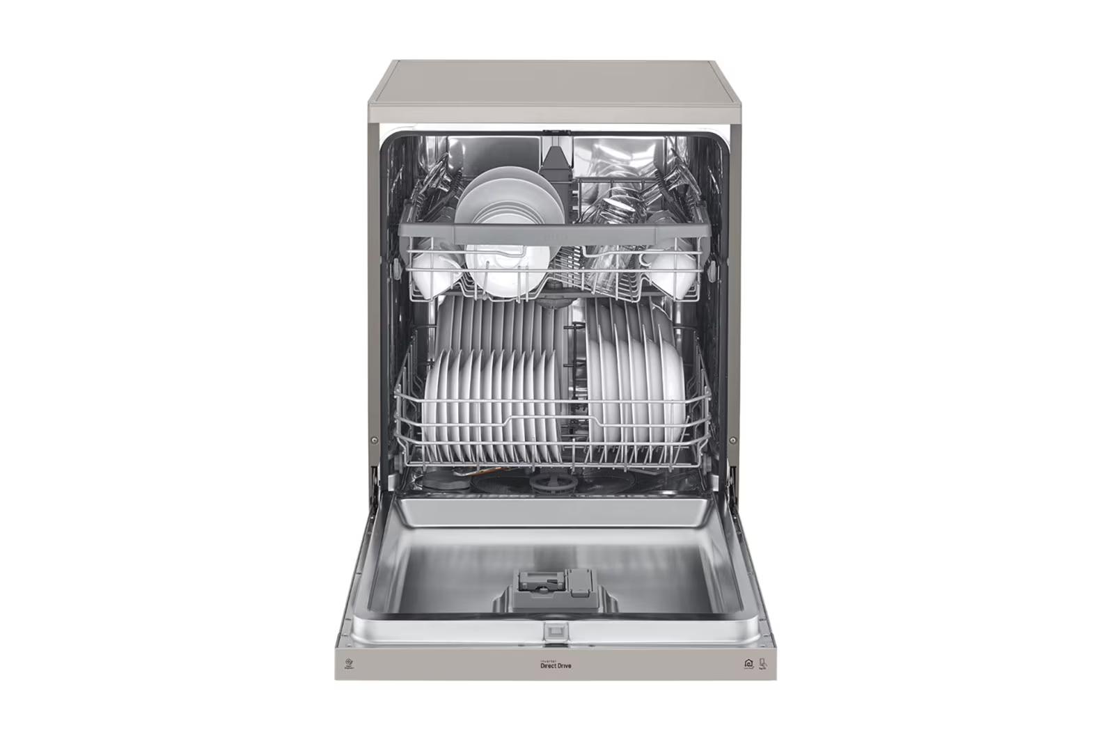 LG 14 Place Dishwasher - Platinum Silver 3-DFB512FP.APZQESA