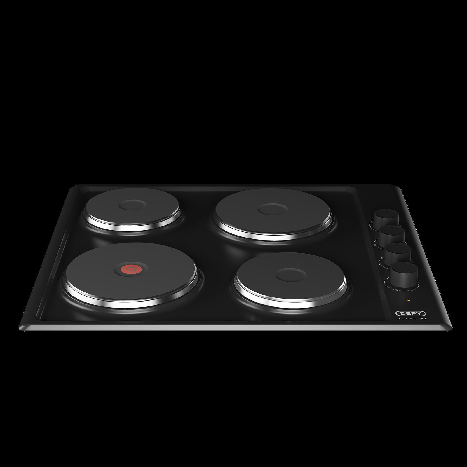 Defy DHD398 60cm Slimline Solid Hob w/ Control Panel - Black