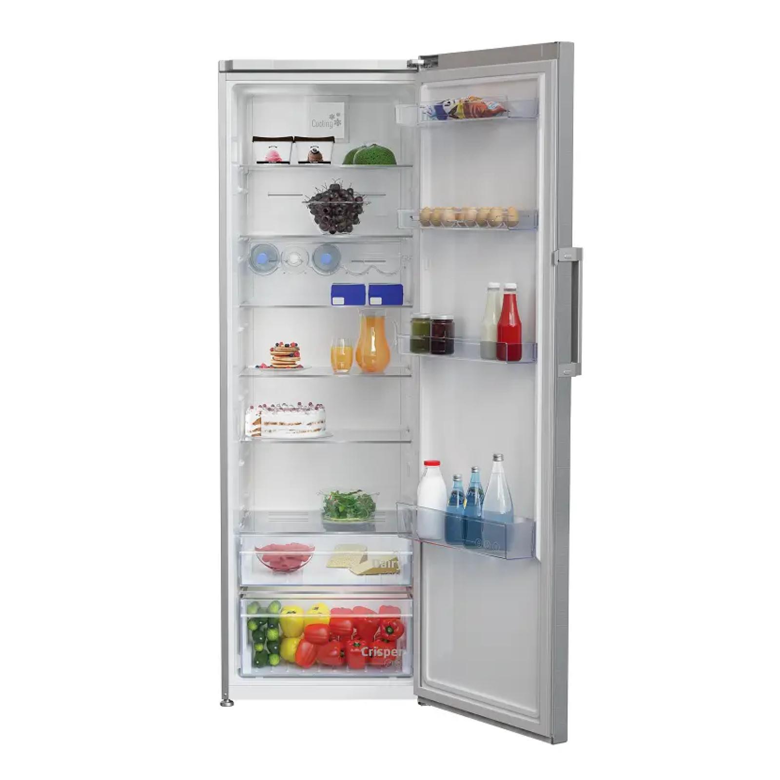 Defy 375L Upright Fridge - Stainless Steel DFD448