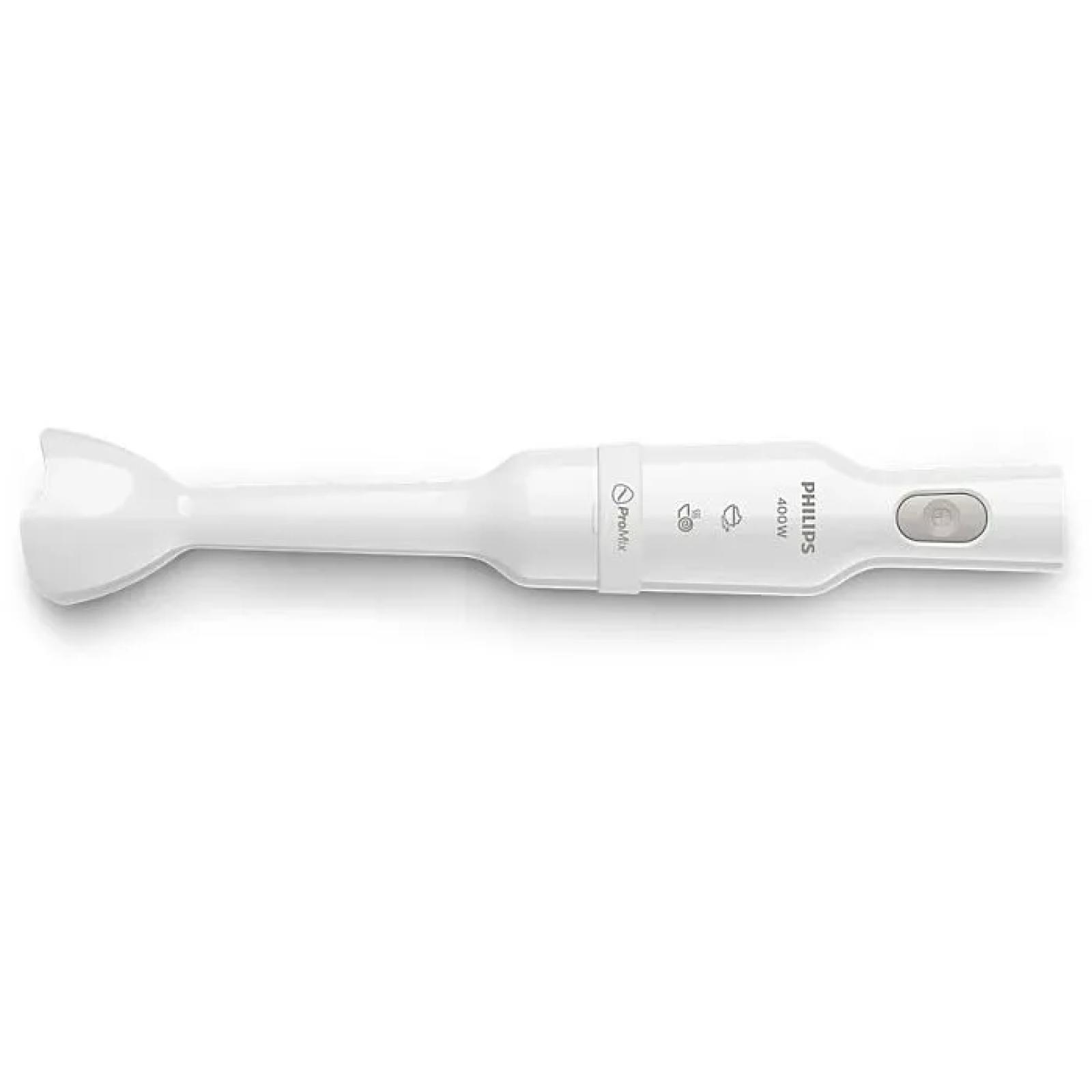 Philips ProMix Hand Blender 3000 Series - 400W, Anti-Splash, Beaker, Plastic, White - HR2520/00