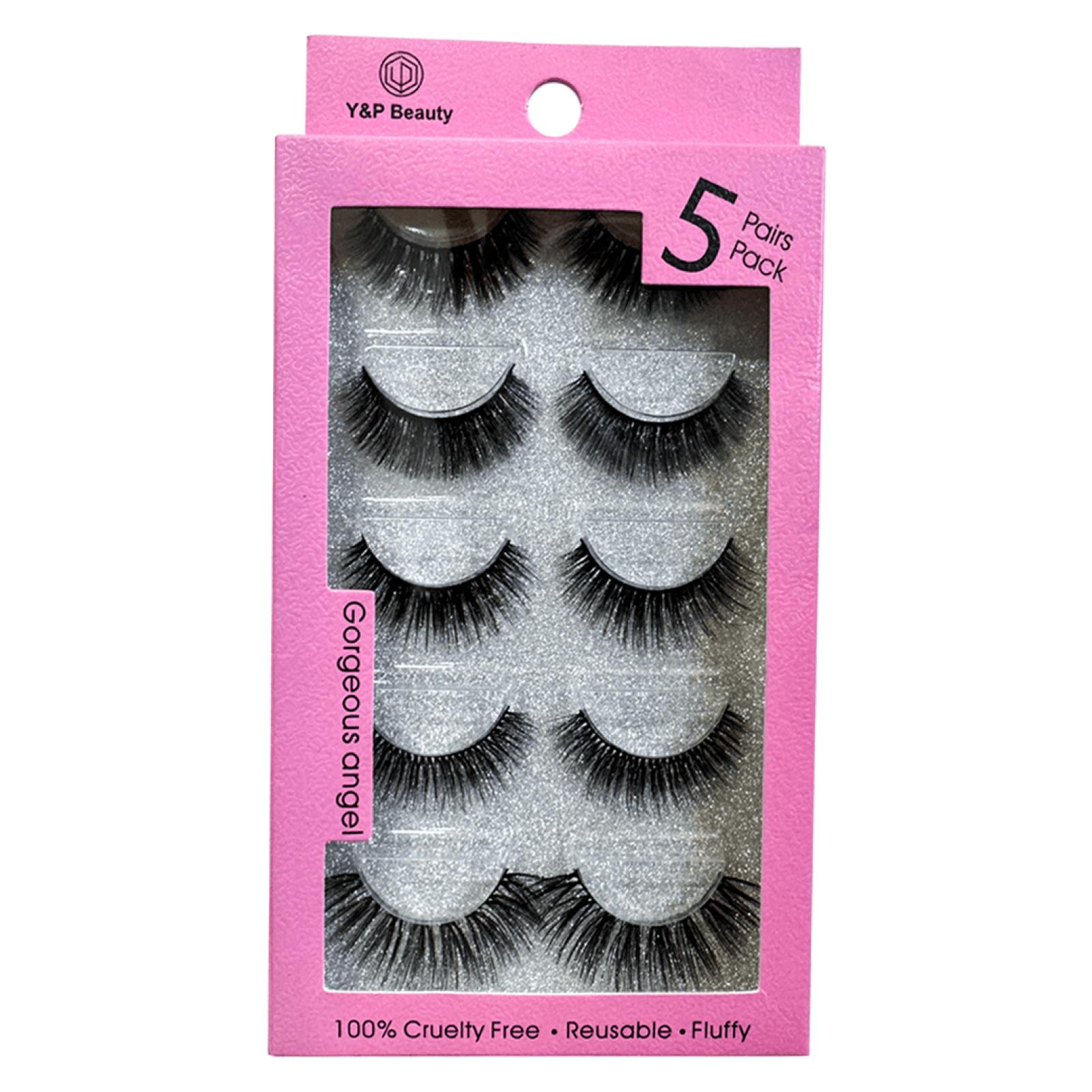 Y&P Beauty 5 Pairs Pack Lashes