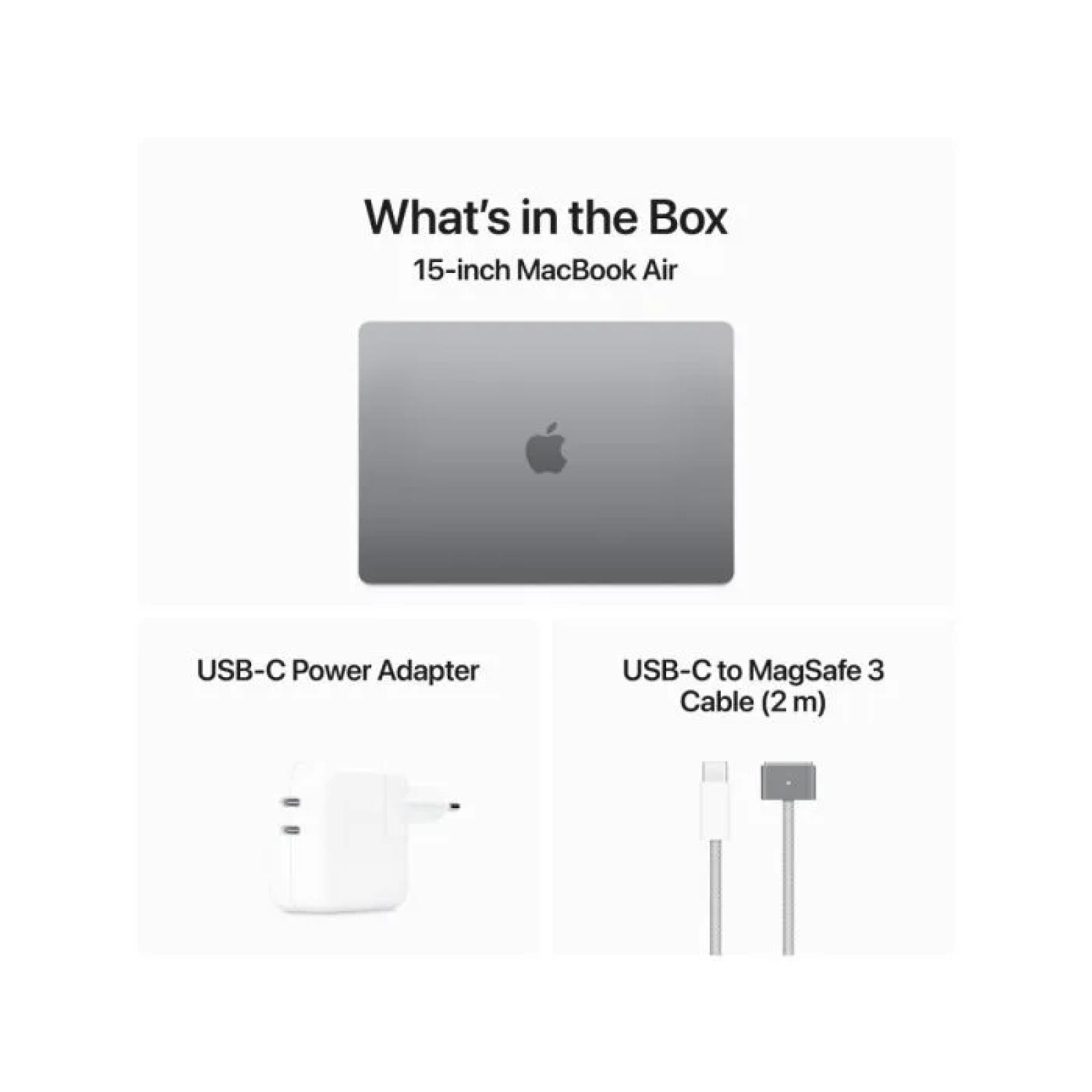 MacBook Air 15-inch Apple M3 chip 512GB SSD - Space Grey