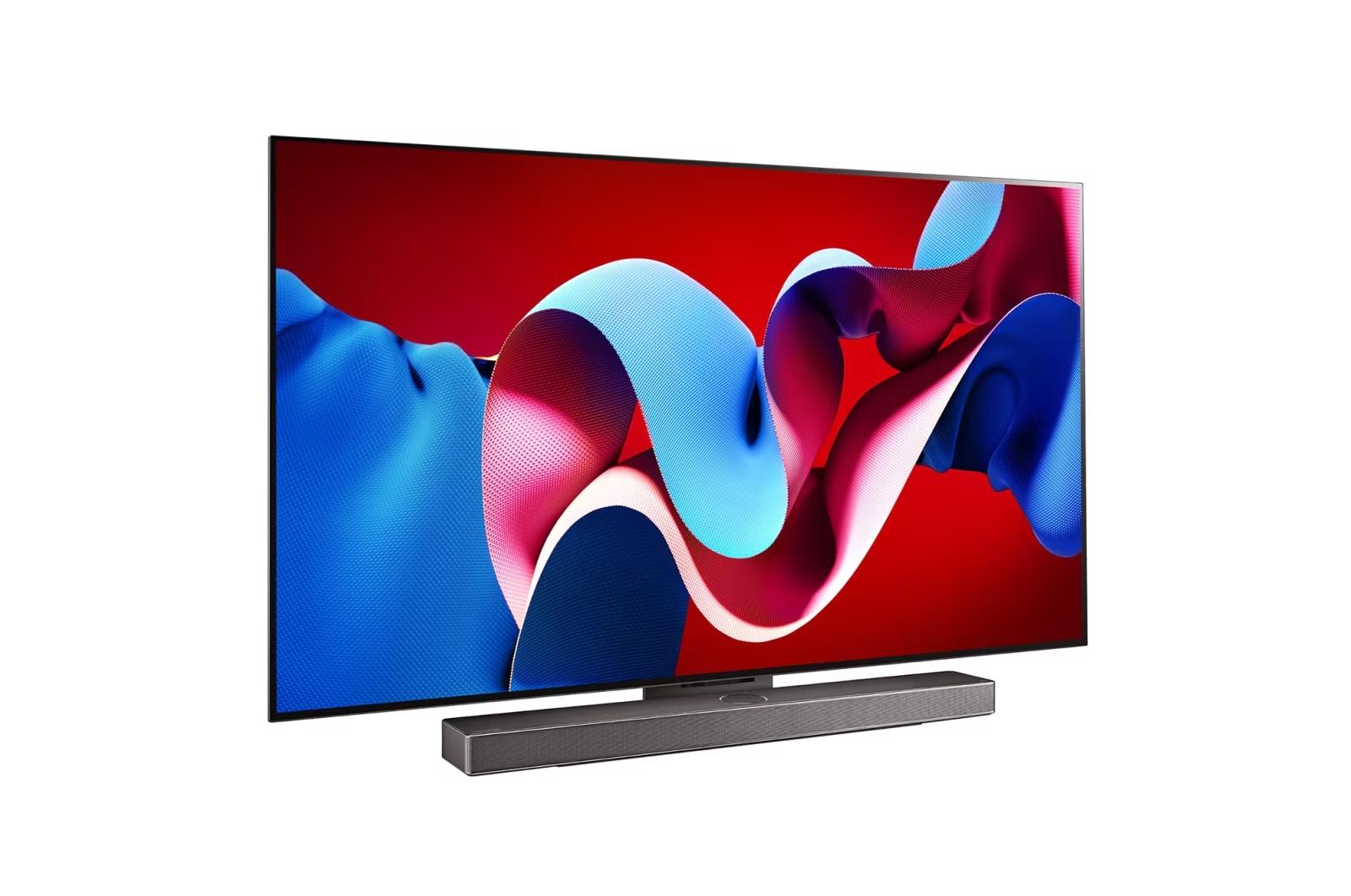 65 Inch LG OLED evo C4 4K Smart TV AI Magic remote Dolby Vision webOS24 2024